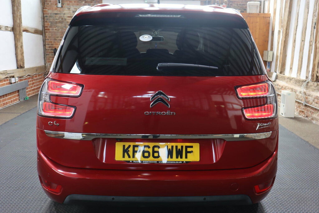 Citroen Grand C4 Picasso 1.6 Bluehdi Flair Eat6 Euro 6 S S Red #5