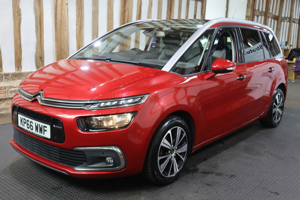 Citroen Grand C4 Picasso 1.6 Bluehdi Flair Eat6 Euro 6 S S Red #3