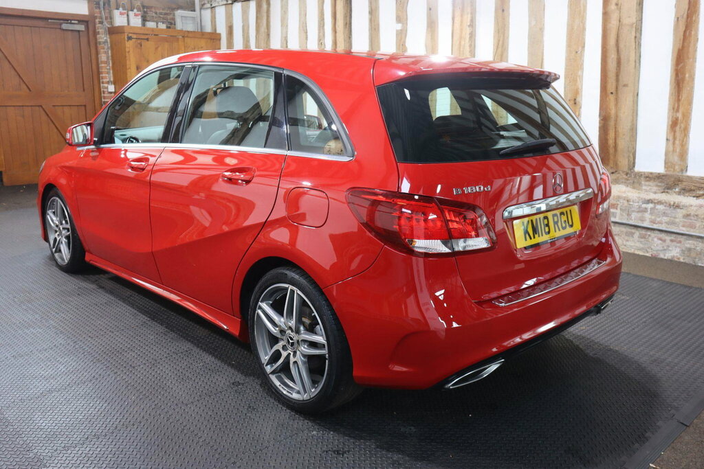 Mercedes-Benz B Class 1.5 B180d Amg Line 7G-dct Euro 6 S S Red #4