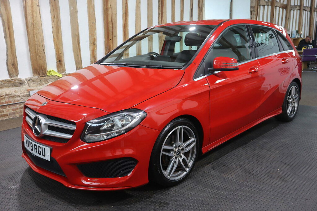 Mercedes-Benz B Class 1.5 B180d Amg Line 7G-dct Euro 6 S S Red #3