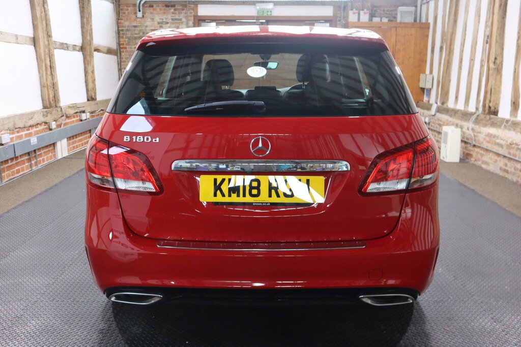 Mercedes-Benz B Class 1.5 B180d Amg Line 7G-dct Euro 6 S S Red #5