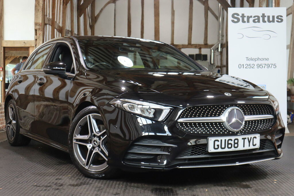 Mercedes-Benz A Class 1.5 A180d Amg Line Premium 7G-dct Euro 6 S S 5 Black