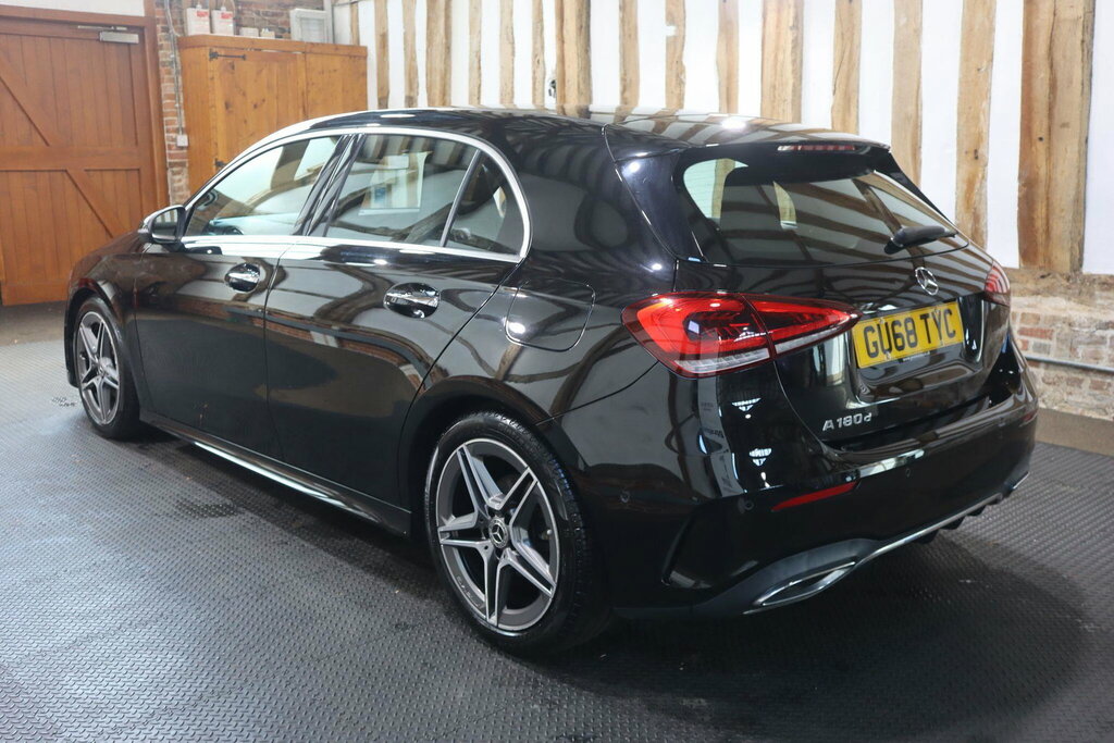 Mercedes-Benz A Class 1.5 A180d Amg Line Premium 7G-dct Euro 6 S S 5 GU68TYC Black #4