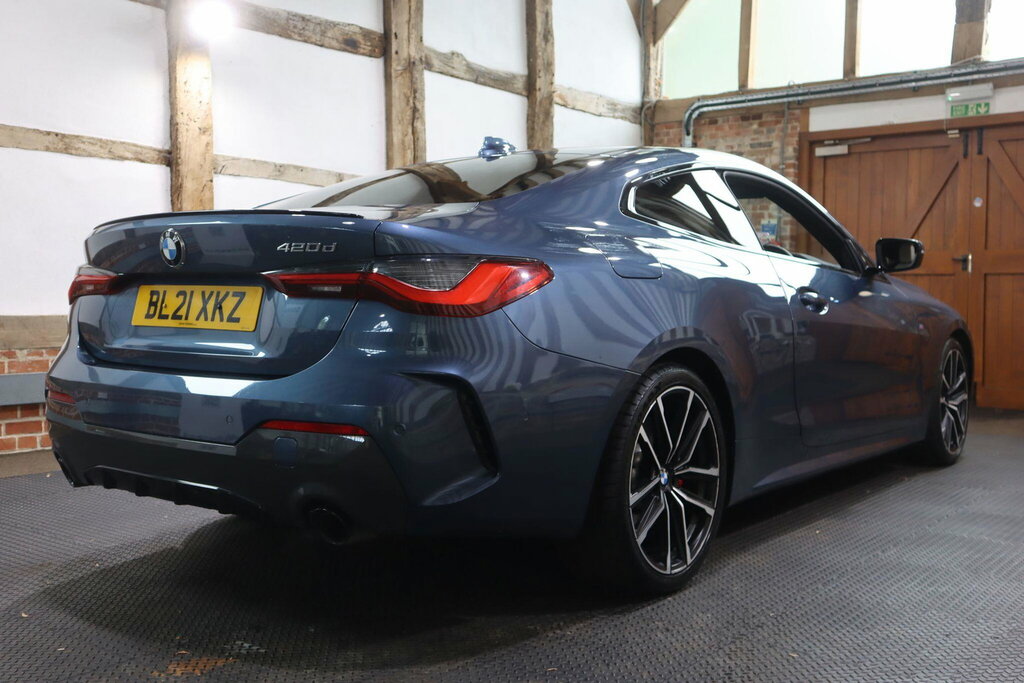 BMW 4 Series 420I M Sport Step Blue #12