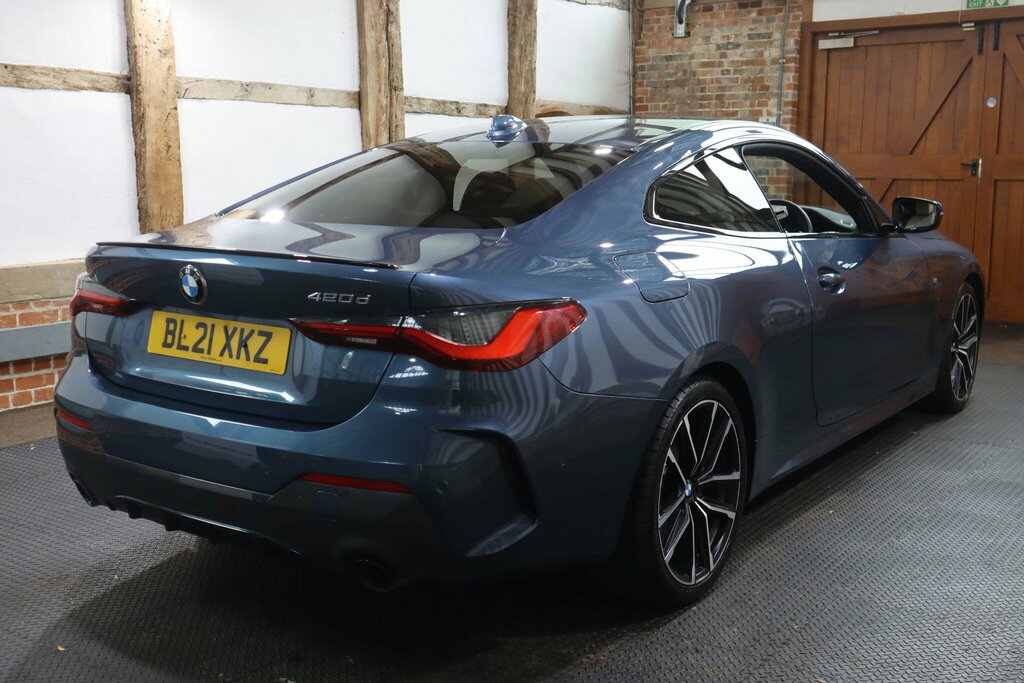 BMW 4 Series 2.0 420D Mht M Sport Euro 6 S S Blue #6