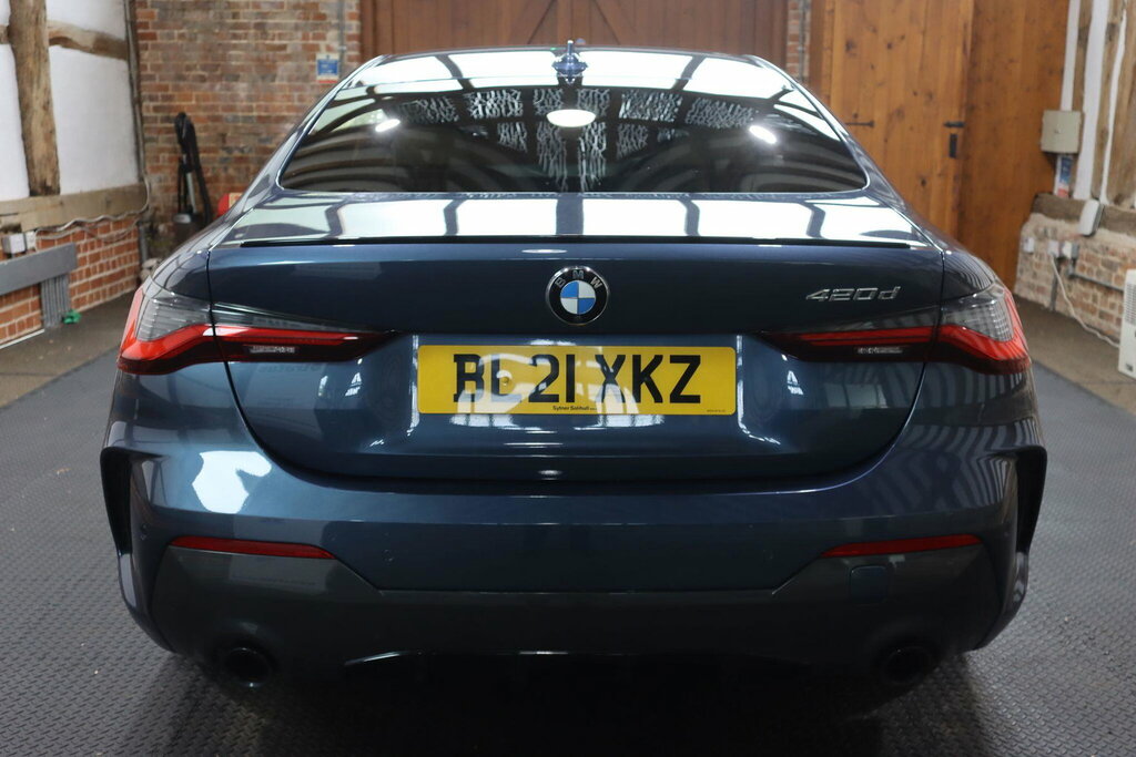 BMW 4 Series 2.0 420D Mht M Sport Euro 6 S S Blue #5