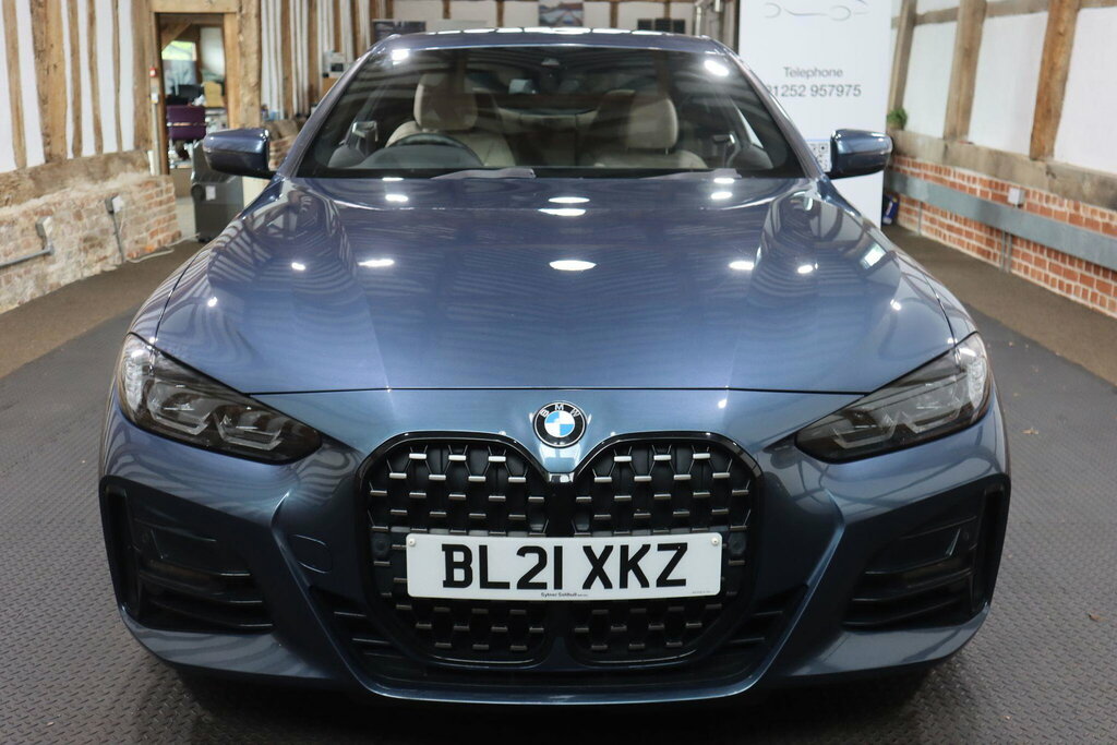 BMW 4 Series 2.0 420D Mht M Sport Euro 6 S S Blue #2