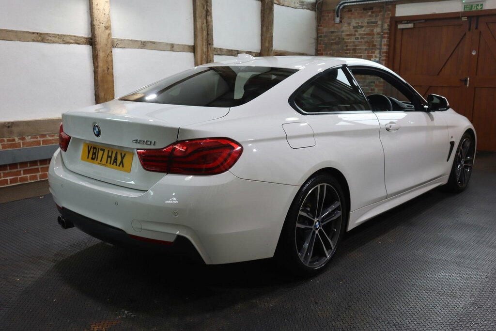 BMW 4 Series 2.0 420I M Sport Euro 6 S S White #6