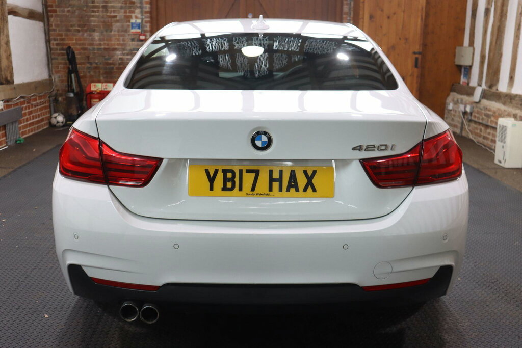 BMW 4 Series 2.0 420I M Sport Euro 6 S S White #5