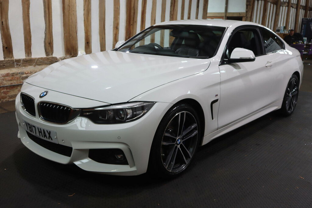 BMW 4 Series 2.0 420I M Sport Euro 6 S S White #3