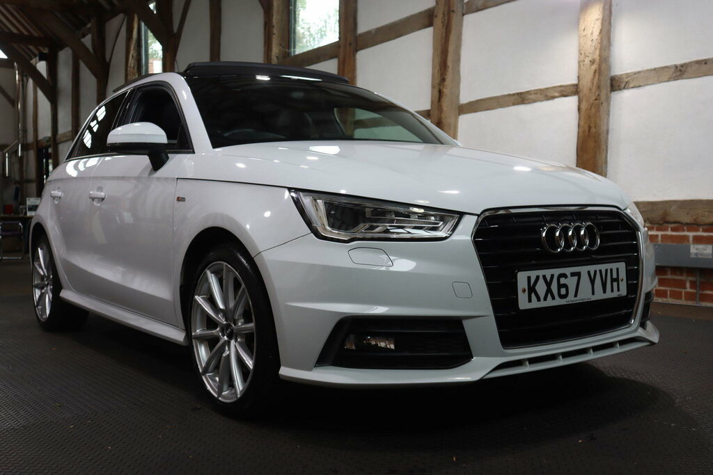 Audi A1 Tfsi Sport White #14