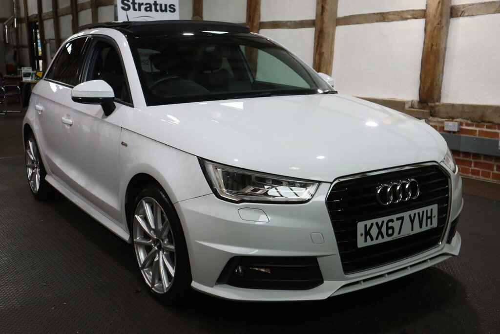 Audi A1 Tfsi Sport White #7
