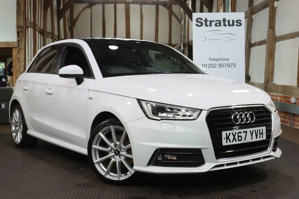 Audi A1 1.4 Tfsi S Line Sportback Euro 6 S S White