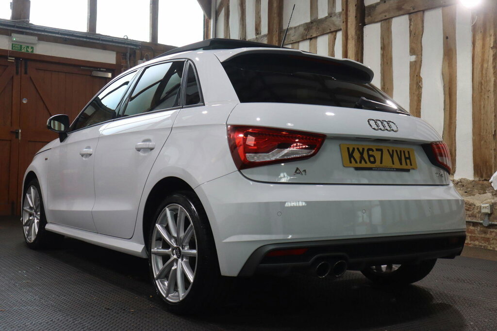 Audi A1 Tfsi Sport White #12