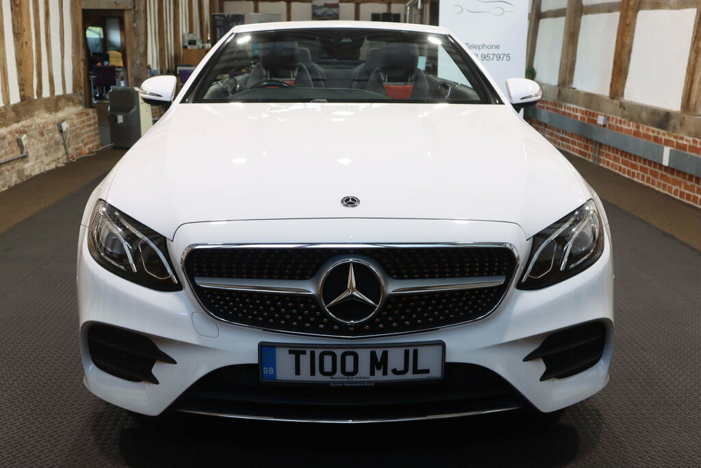 Mercedes-Benz E Class 2.0 E300 Amg Line Premium Cabriolet G-tronic Eu White #2