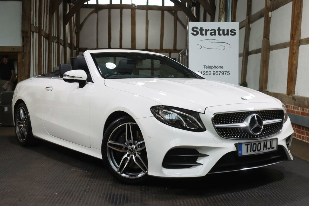 Mercedes-Benz E Class 2.0 E300 Amg Line Premium Cabriolet G-tronic Eu White
