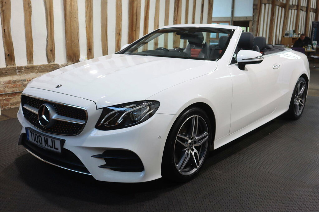 Mercedes-Benz E Class 2.0 E300 Amg Line Premium Cabriolet G-tronic Eu White #3