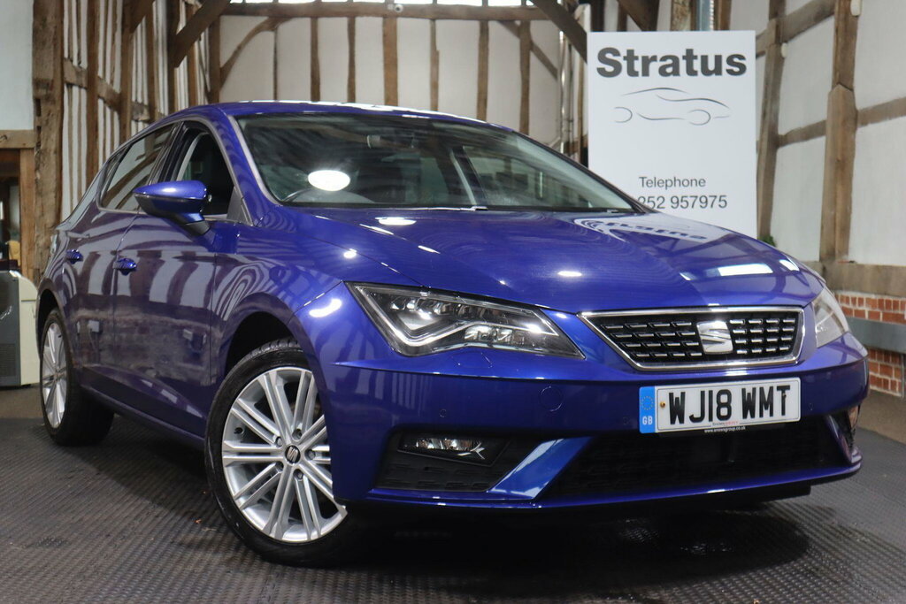 Seat Leon 1.4 Ecotsi Xcellence Technology Dsg Euro 6 S S 5 Blue