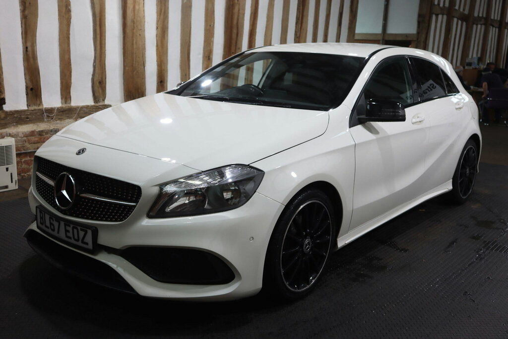 Mercedes-Benz A Class 1.5 A180d Amg Line Executive 7G-dct Euro 6 S S White #3