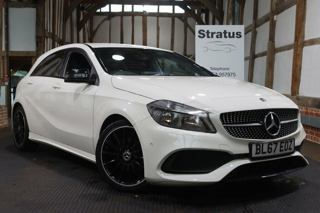 Mercedes-Benz A Class 1.5 A180d Amg Line Executive 7G-dct Euro 6 S S White