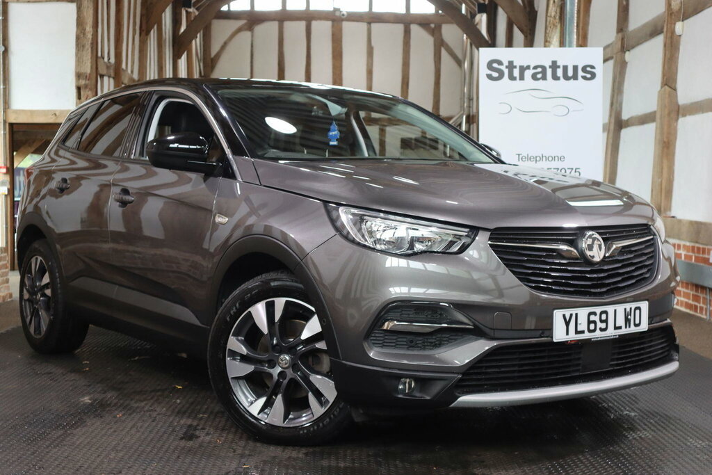 Vauxhall Grandland X 1.2 Turbo Sri Nav Euro 6 S S Grey