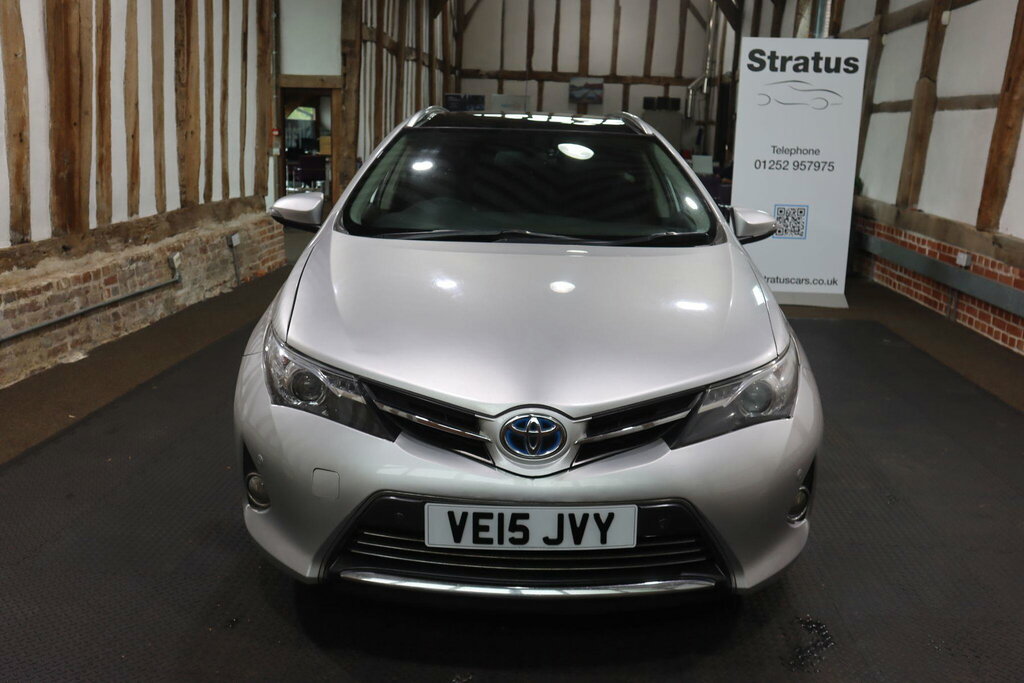 Toyota Auris 1.8 Vvt-h Excel Touring Sports Cvt Euro 5 S S Silver #2
