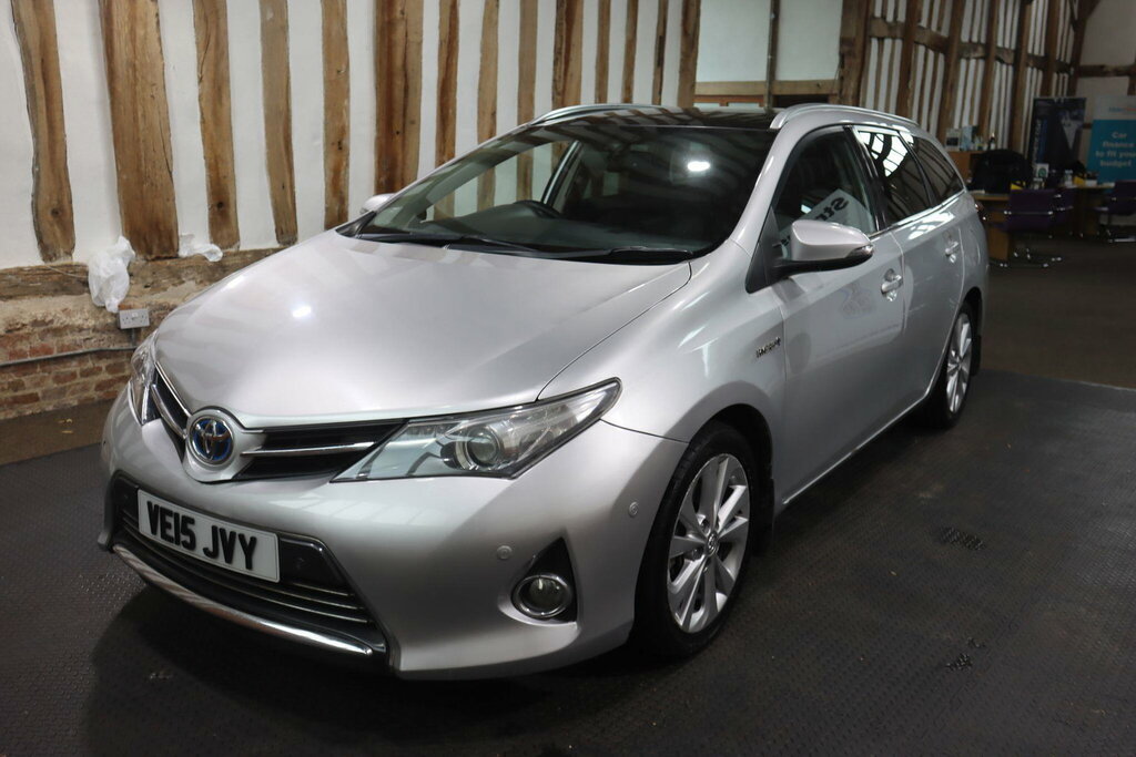Toyota Auris 1.8 Vvt-h Excel Touring Sports Cvt Euro 5 S S Silver #3