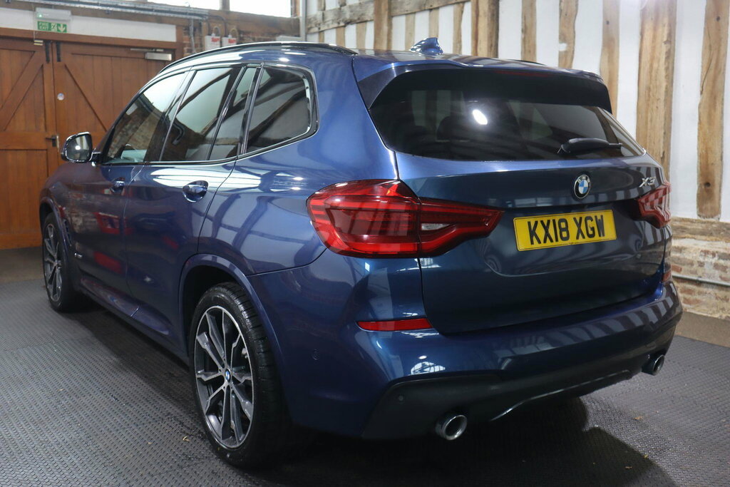 BMW X3 2.0 20D M Sport Xdrive Euro 6 S S Blue #4