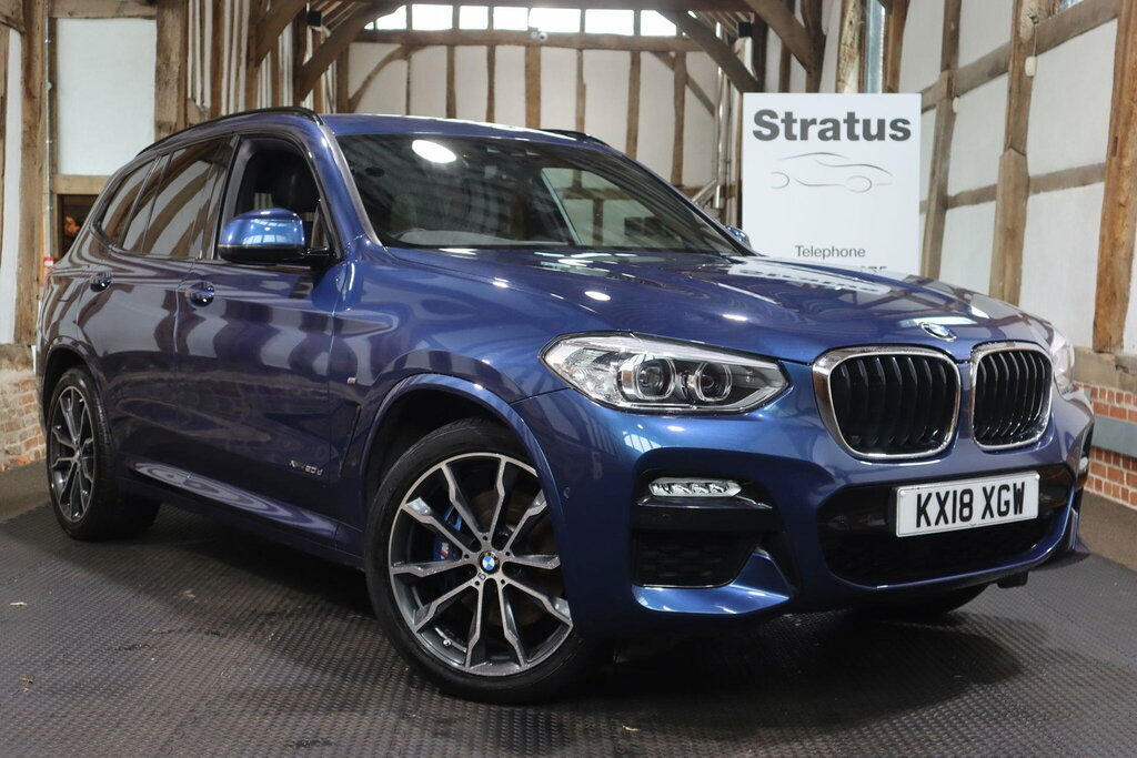 BMW X3 2.0 20D M Sport Xdrive Euro 6 S S Blue
