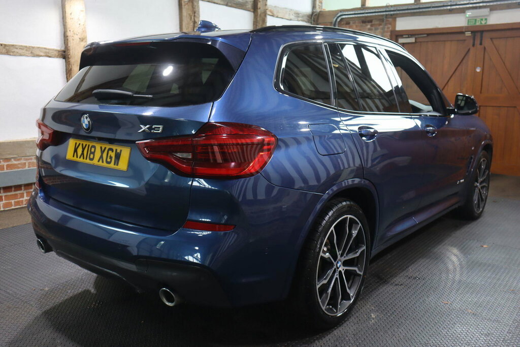 BMW X3 2.0 20D M Sport Xdrive Euro 6 S S Blue #6