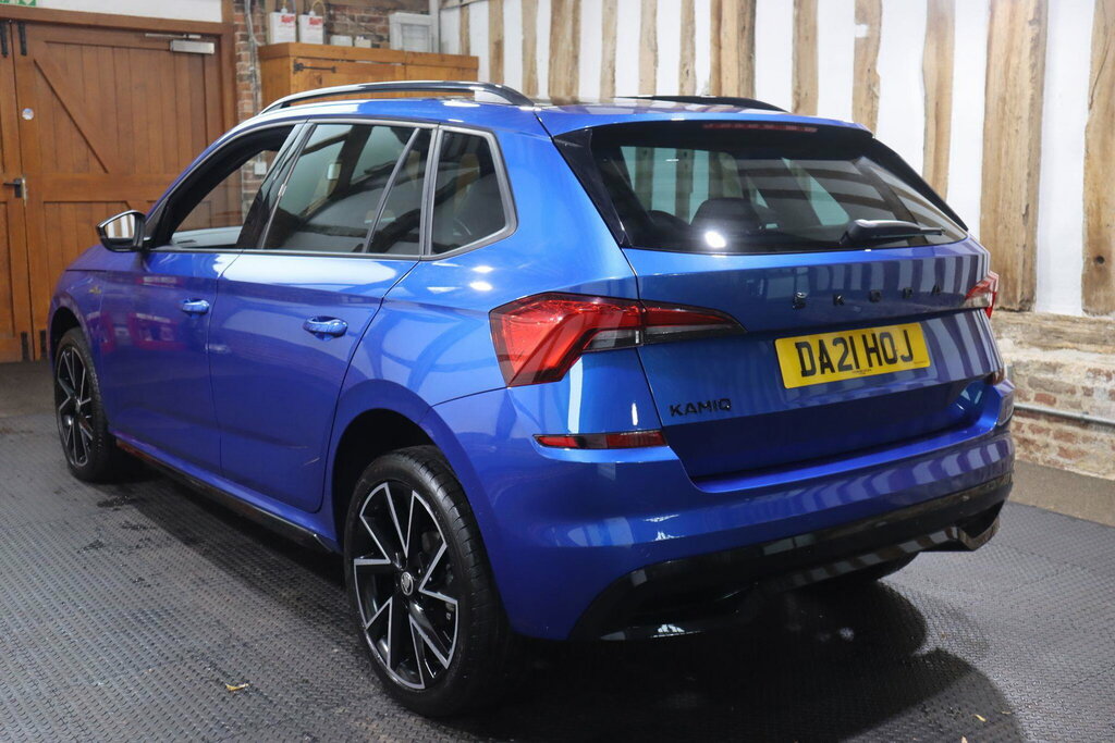 Skoda Kamiq 1.5 Tsi Act Monte Carlo Dsg Euro 6 S S Blue #4