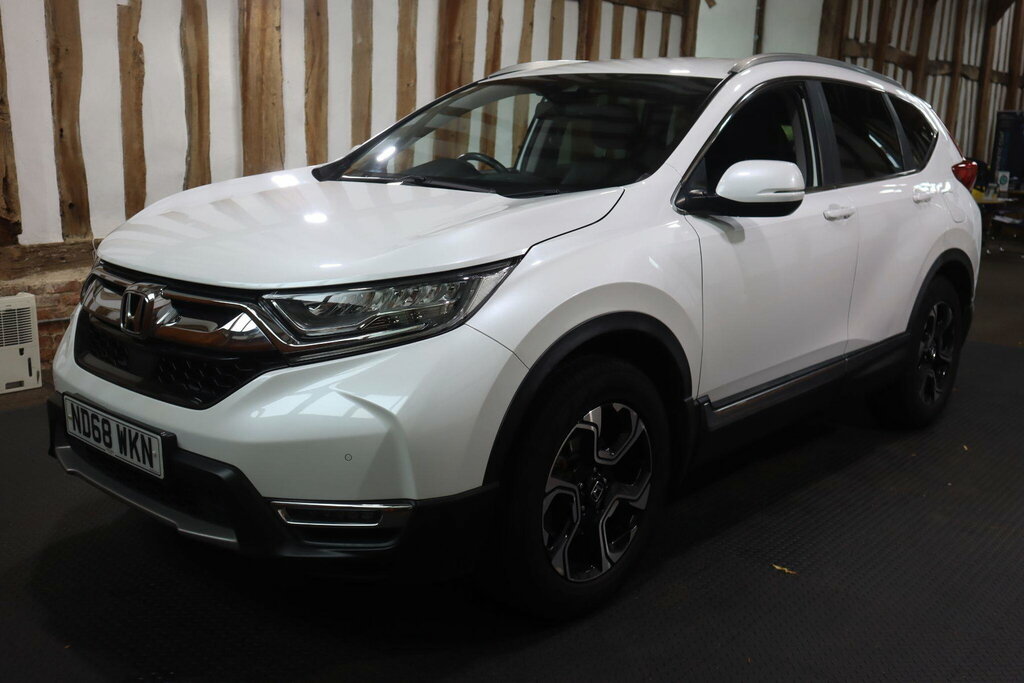 Honda Cr-V 1.5 Vtec Turbo Sr Cvt 4Wd Euro 6 White #3