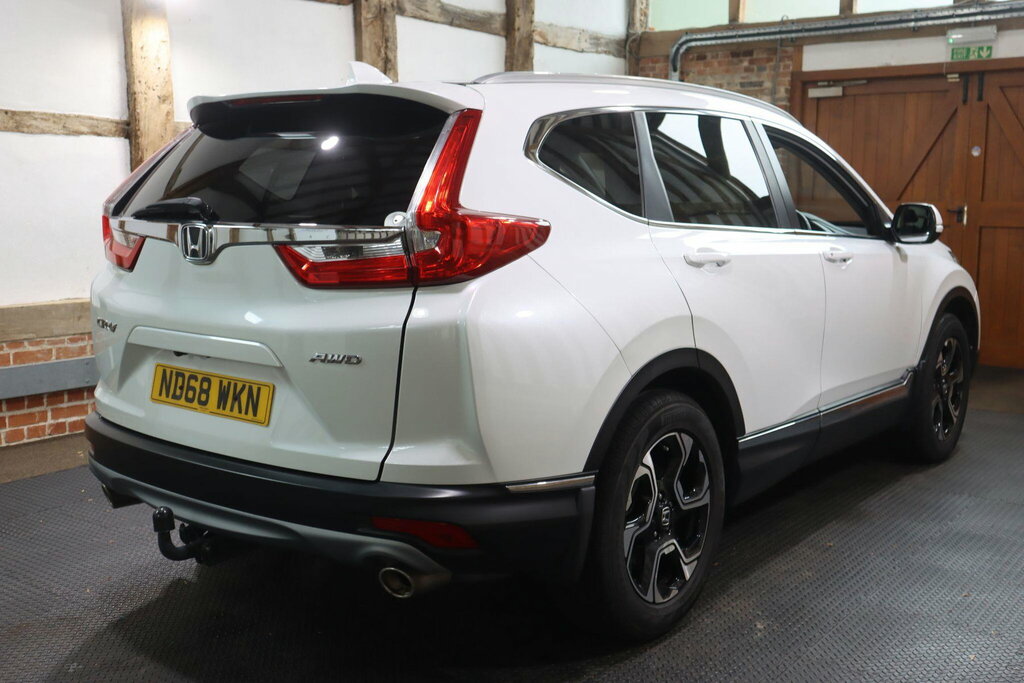 Honda Cr-V 1.5 Vtec Turbo Sr Cvt 4Wd Euro 6 White #6