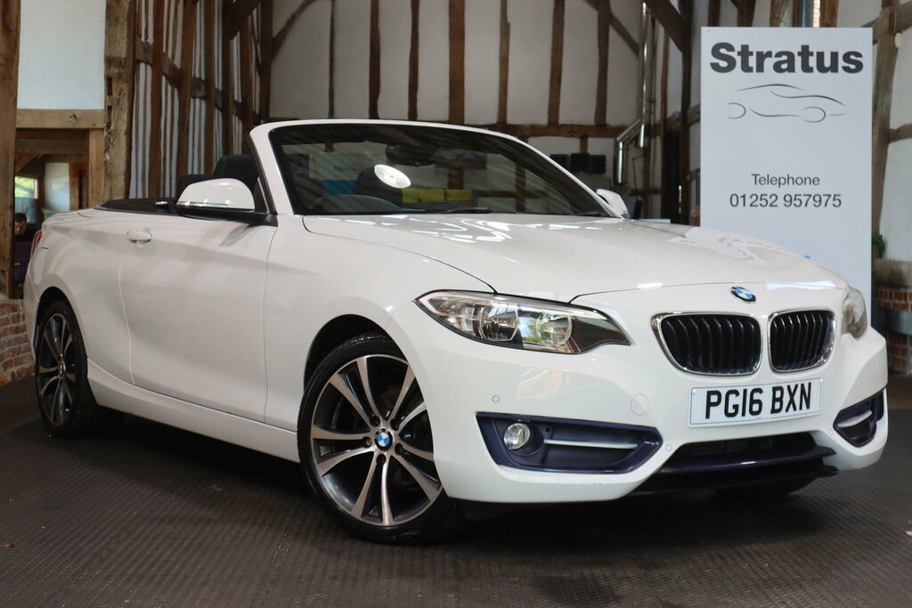 BMW 2 Series 1.5 218I Sport Euro 6 S S White