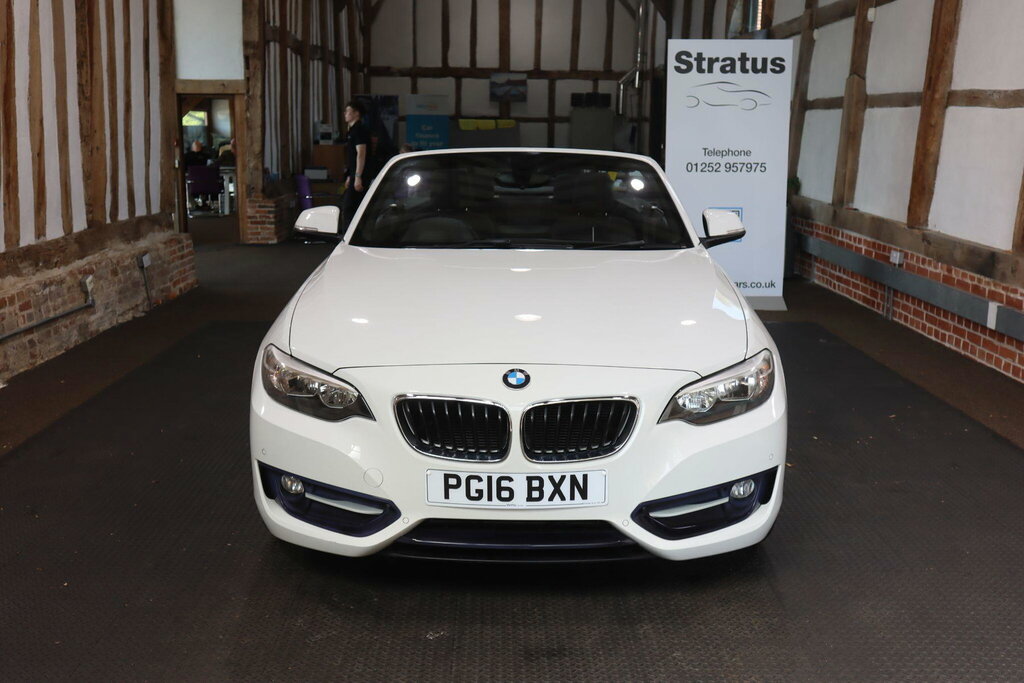 BMW 2 Series 1.5 218I Sport Euro 6 S S White #2