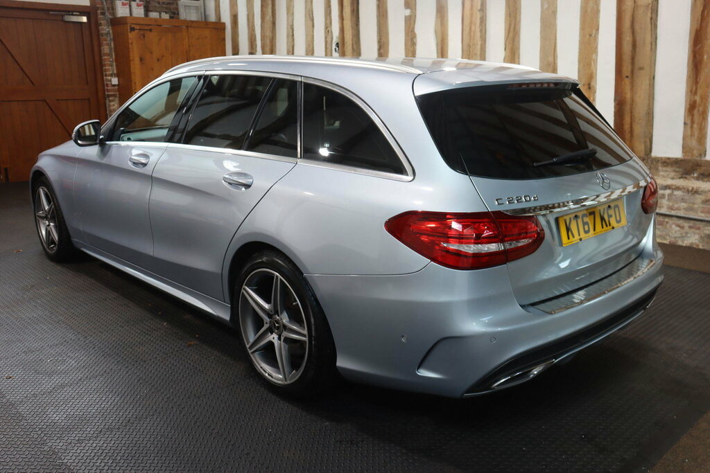 Mercedes-Benz C Class 2.1 C220d Amg Line G-tronic Euro 6 S S Silver #4