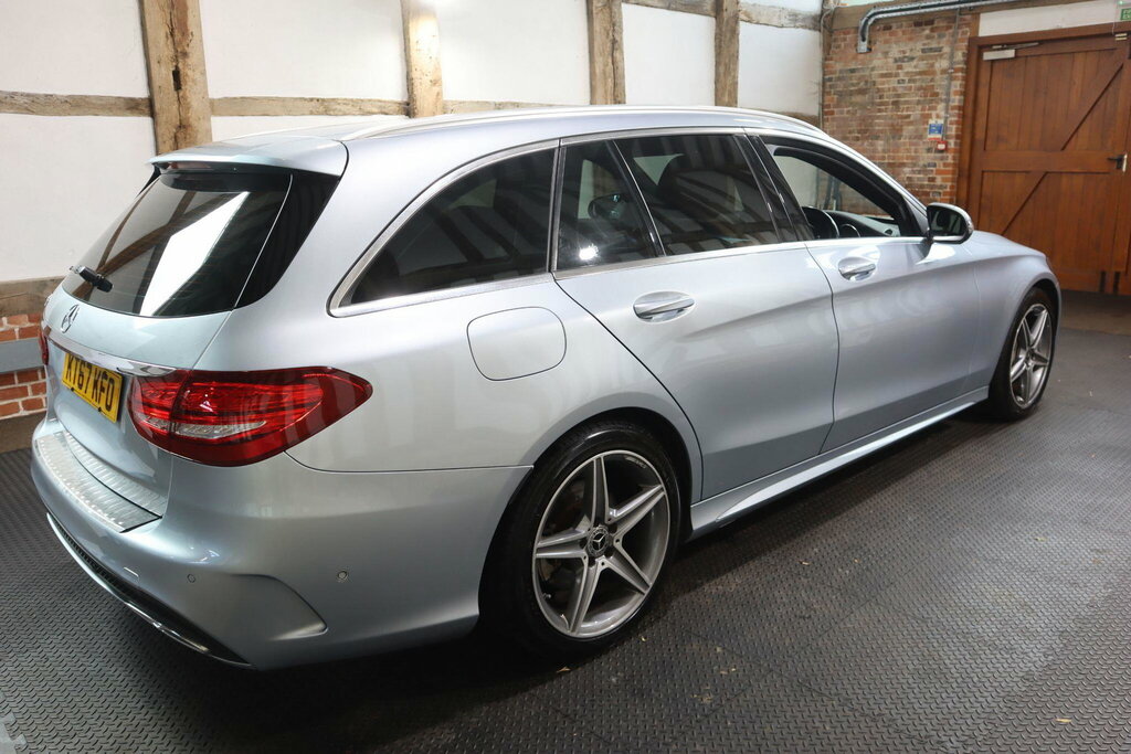 Mercedes-Benz C Class 2.1 C220d Amg Line G-tronic Euro 6 S S Silver #6
