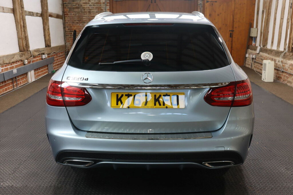 Mercedes-Benz C Class 2.1 C220d Amg Line G-tronic Euro 6 S S Silver #5