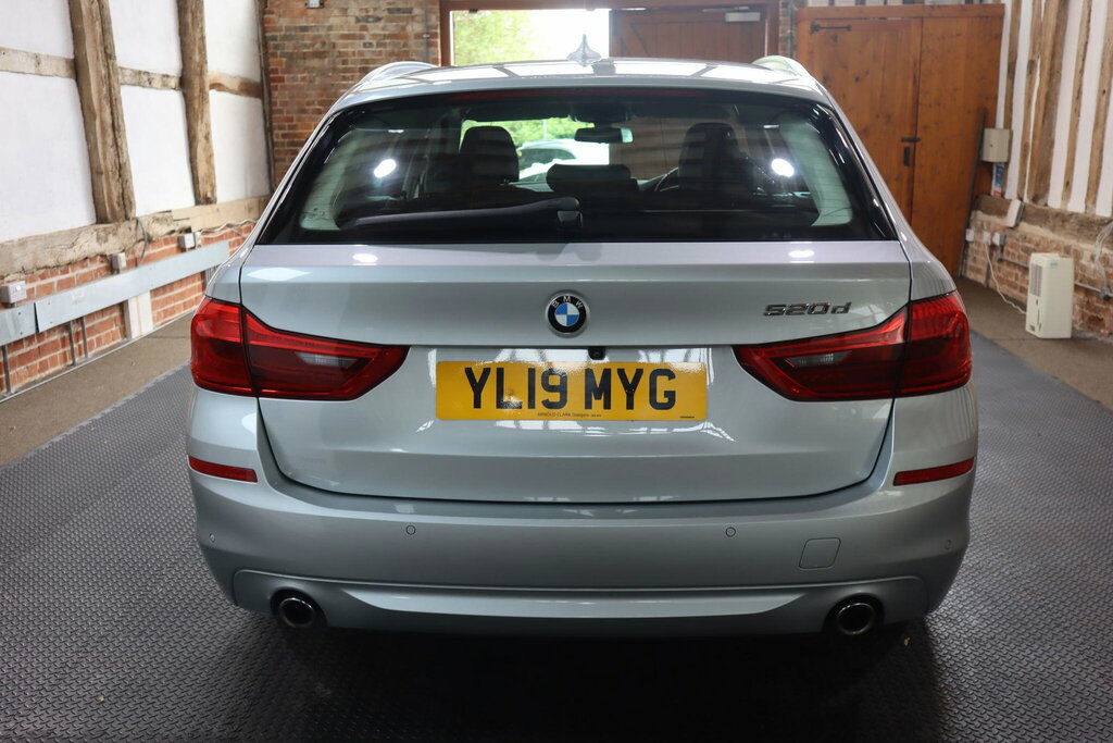 BMW 5 Series 2.0 520D Se Touring Euro 6 S S Silver #5