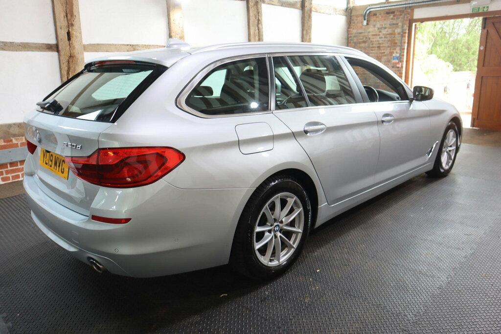 BMW 5 Series 2.0 520D Se Touring Euro 6 S S Silver #6