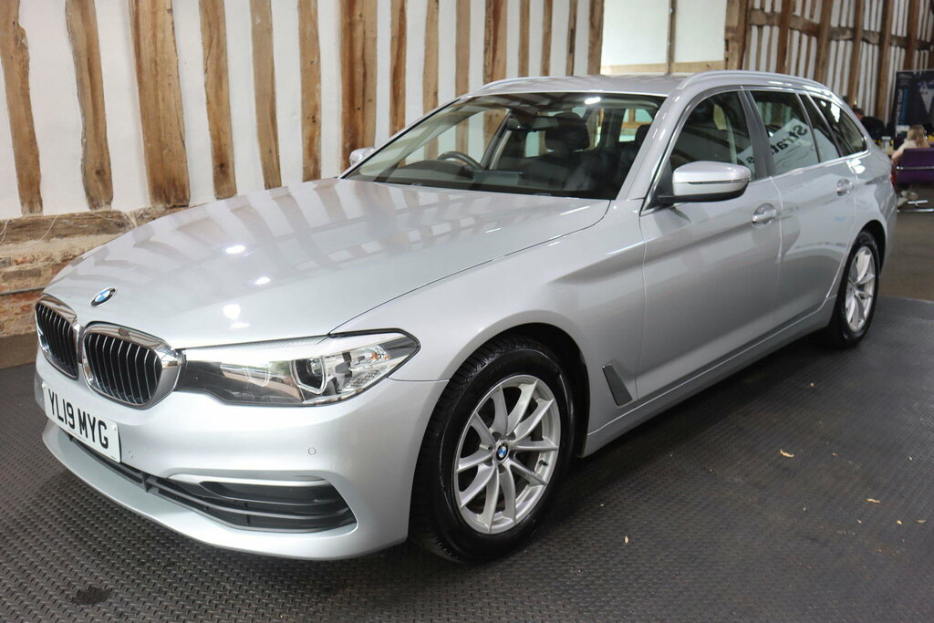 BMW 5 Series 2.0 520D Se Touring Euro 6 S S Silver #3