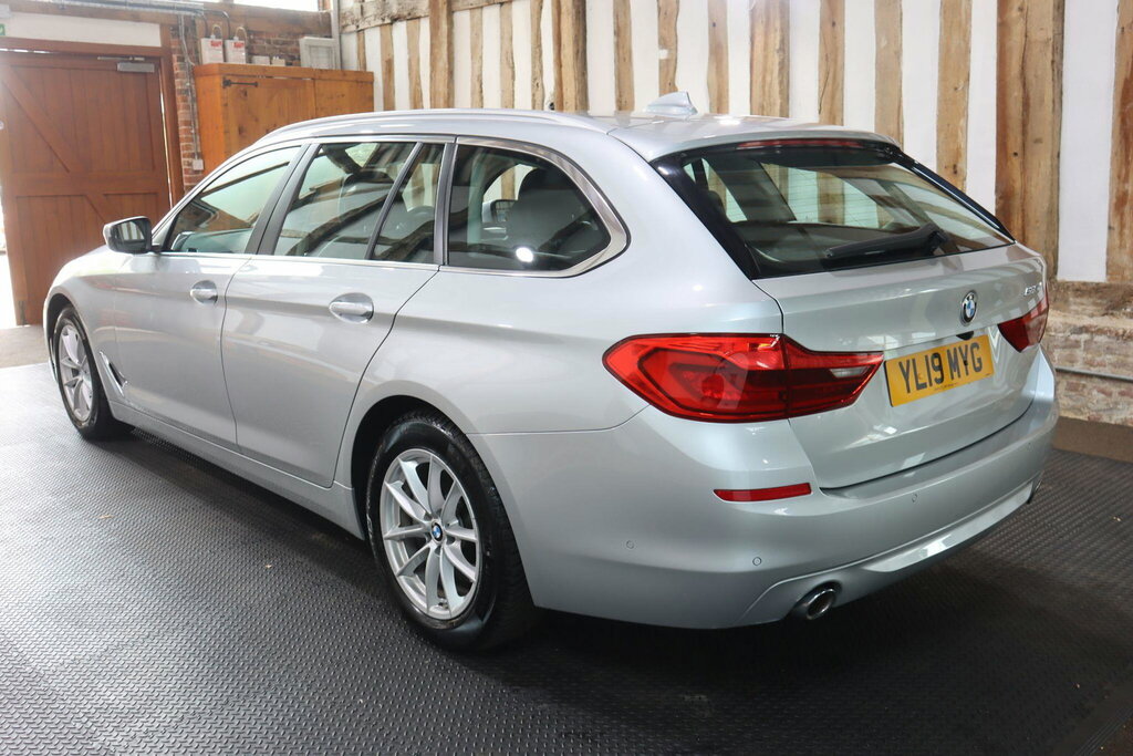 BMW 5 Series 2.0 520D Se Touring Euro 6 S S Silver #4