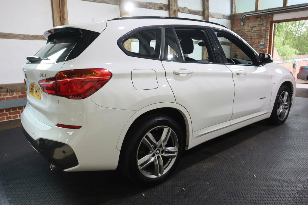 BMW X1 2.0 20D M Sport Xdrive Euro 6 S S White #6