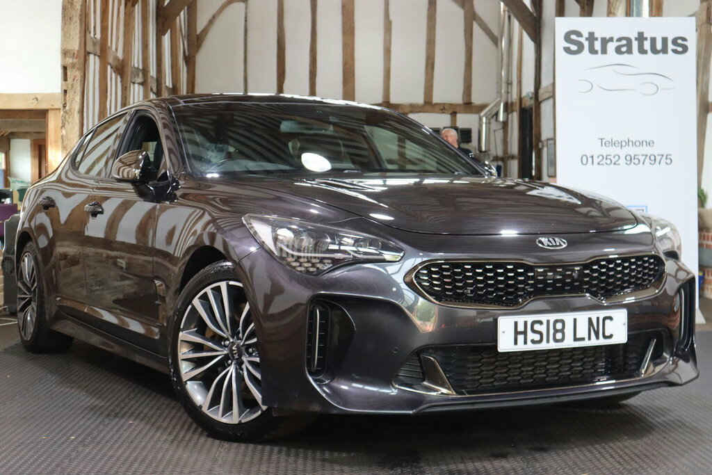 Kia Stinger 2.0 T-gdi Gt-line S Gran Turismo Euro 6 S S Grey