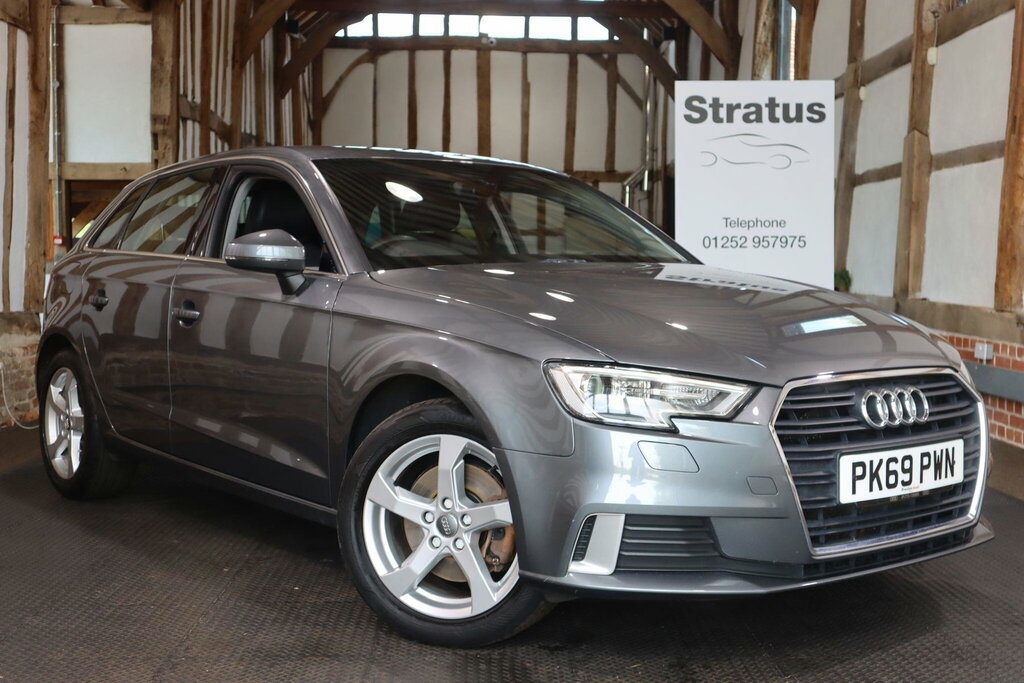 Audi A3 2.0 Tdi 35 Sport Sportback S Tronic Euro 6 S S 5 Grey