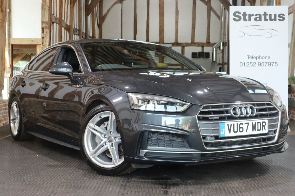 Audi A5 2.0 Tdi S Line Sportback S Tronic Quattro Euro 6 Grey