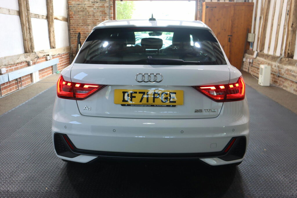 Audi A1 1.0 Tfsi 25 S Line Sportback Euro 6 S S DF71PGE White #5