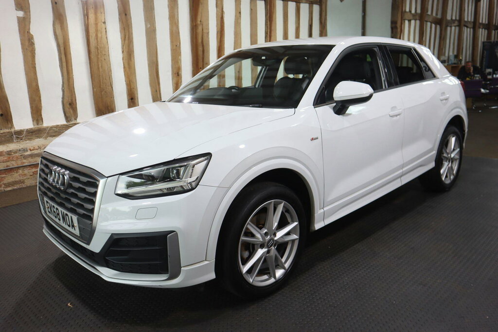 Audi Q2 1.6 Tdi 30 S Line S Tronic Euro 6 S S White #3