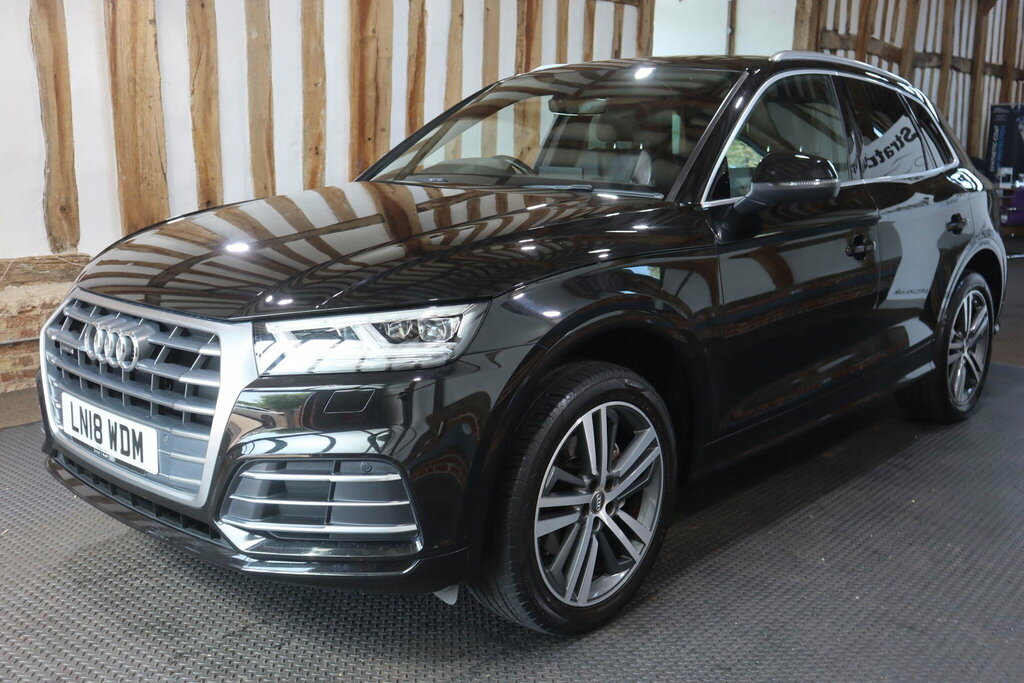 Audi Q5 2.0 Tfsi S Line S Tronic Quattro Euro 6 S S Black #3