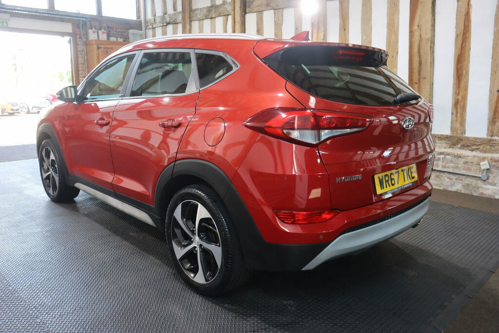 Hyundai Tucson 1.6 T-gdi Sport Edition Euro 6 Red #4